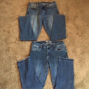 Stylish (2) KUT from the Kloth  Blue Denim Jeans Size 8